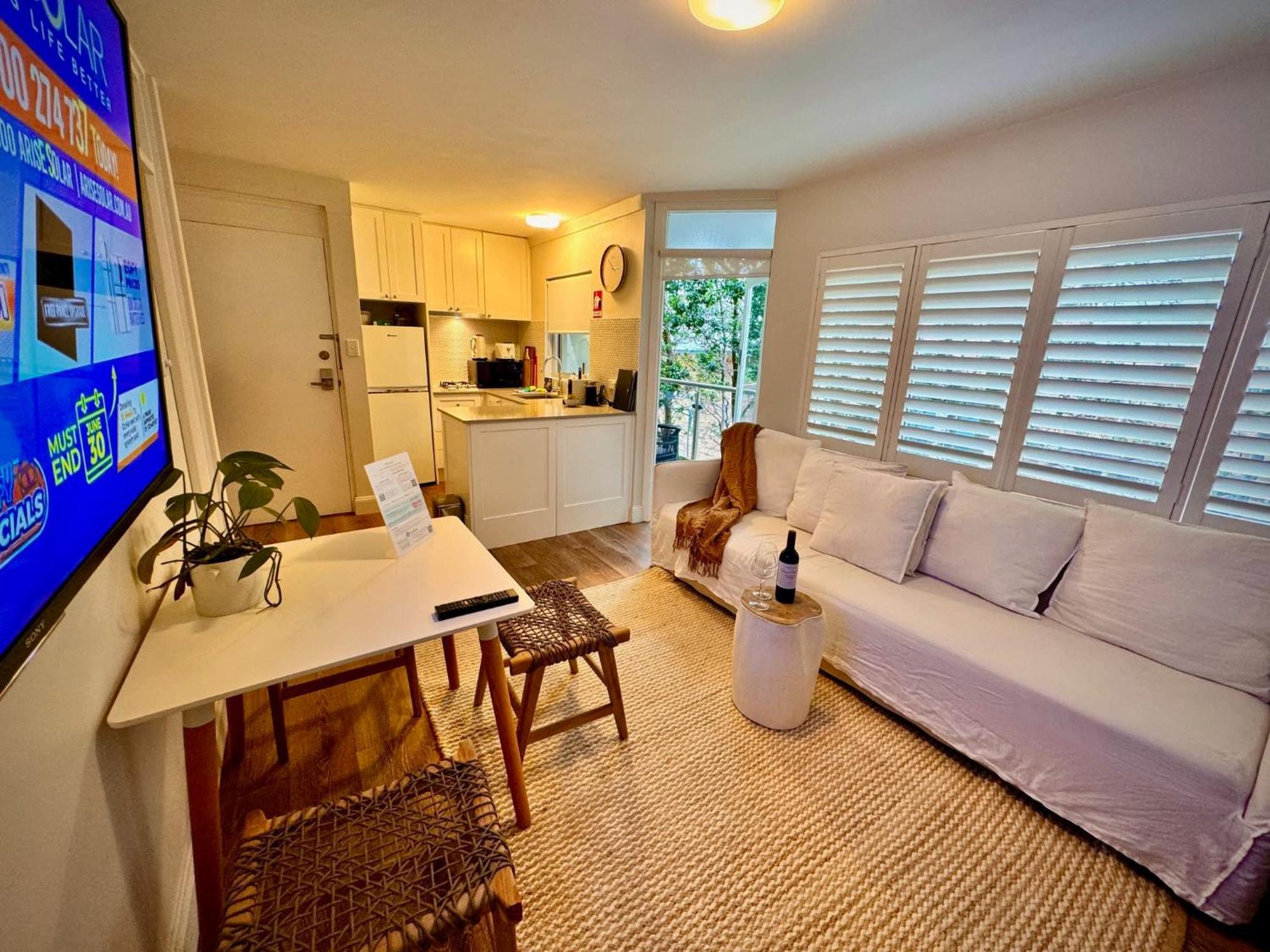 1 Bdrm Manly Beachside Apt With Parking シドニー エクステリア 写真